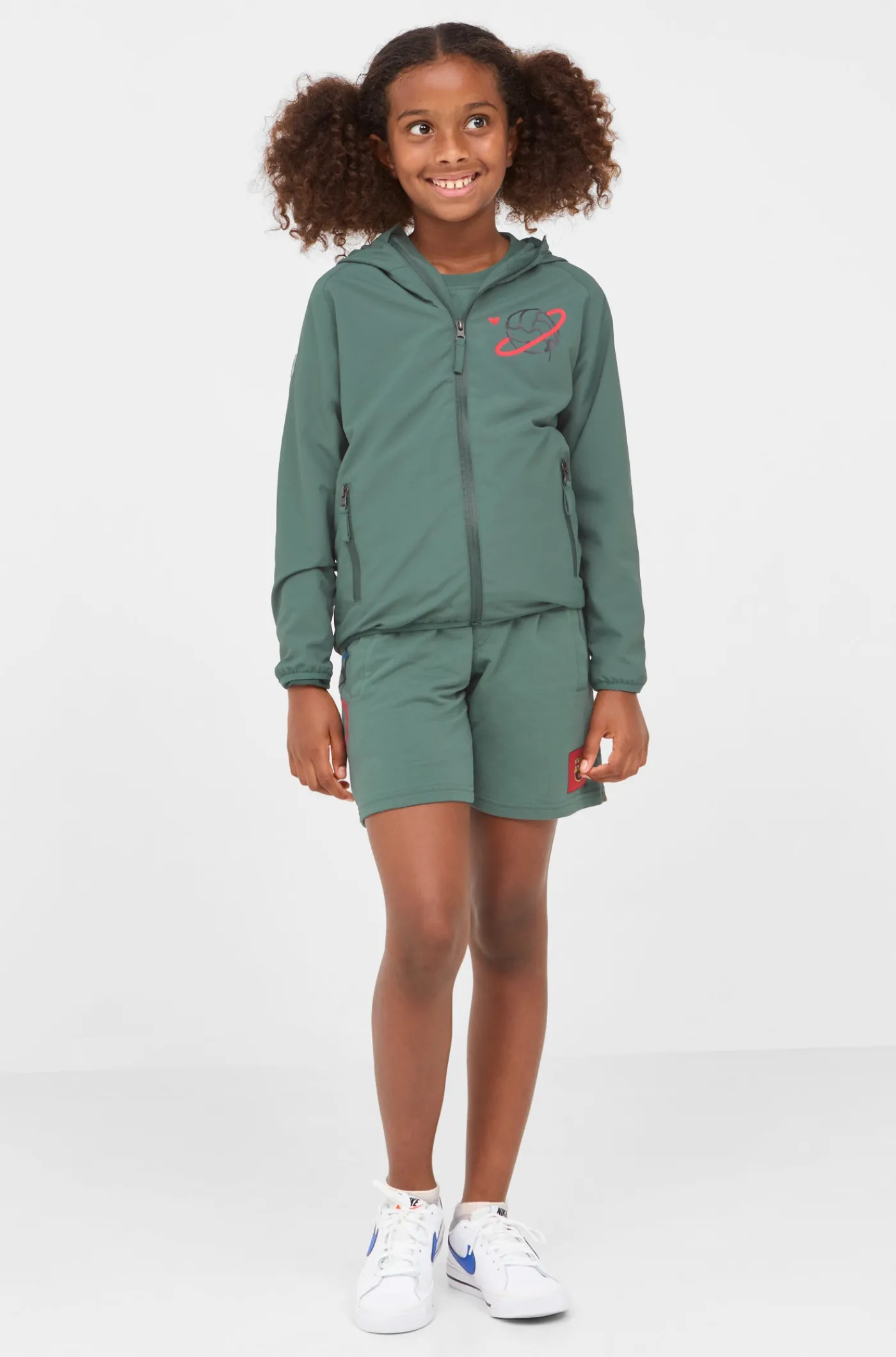 Shop Chaqueta impermeable Pelota Barça - Júnior Niños Abrigos Y Chaquetas