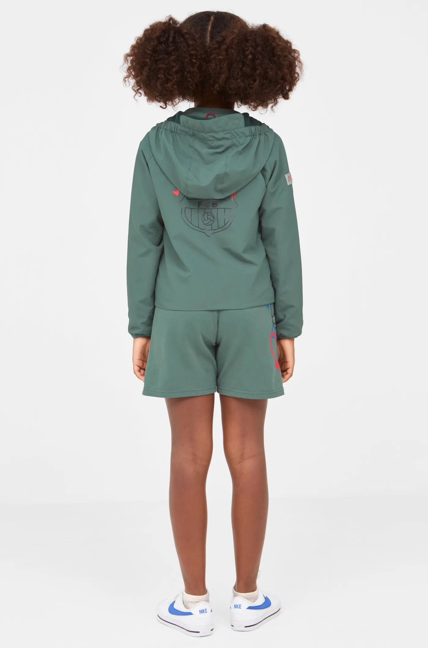 Shop Chaqueta impermeable Pelota Barça - Júnior Niños Abrigos Y Chaquetas