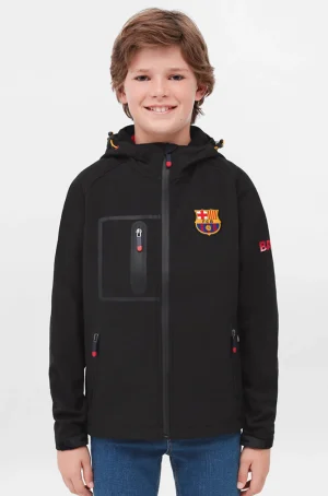 Discount Chaqueta softshell Barça - Junior Niños Abrigos Y Chaquetas