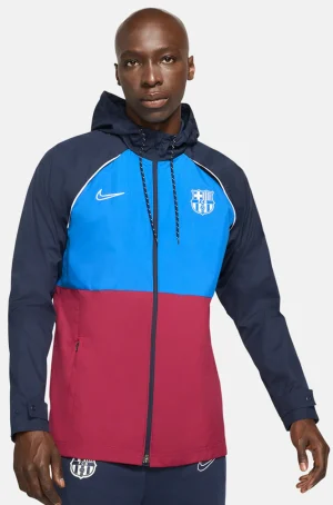 Cheap Chaqueta softshell Barça Nike Hombre Abrigos Y Chaquetas