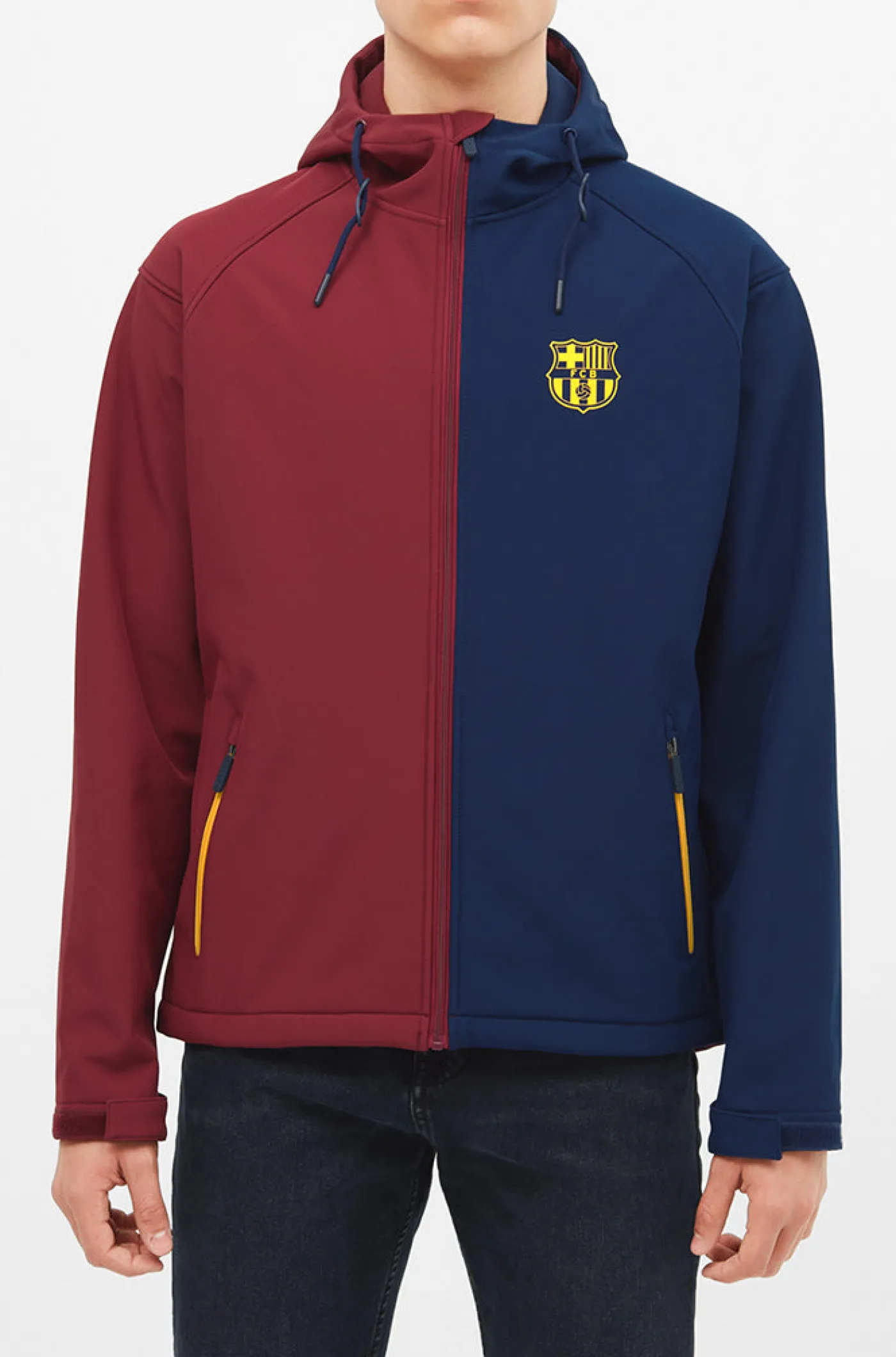 Hot Chaqueta Softshell bicolor Hombre Abrigos Y Chaquetas