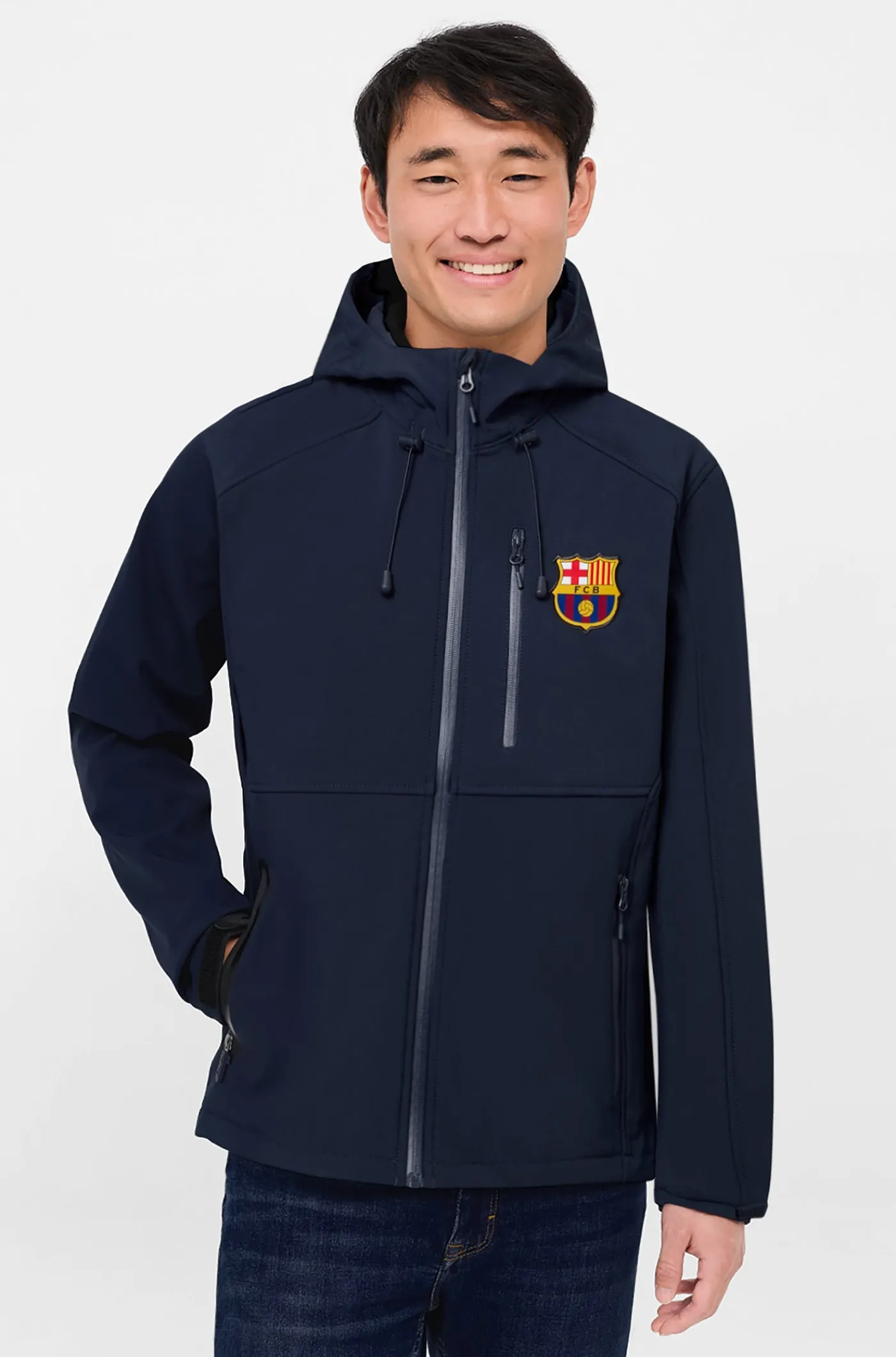 New Chaqueta Softshell con capucha Hombre Abrigos Y Chaquetas