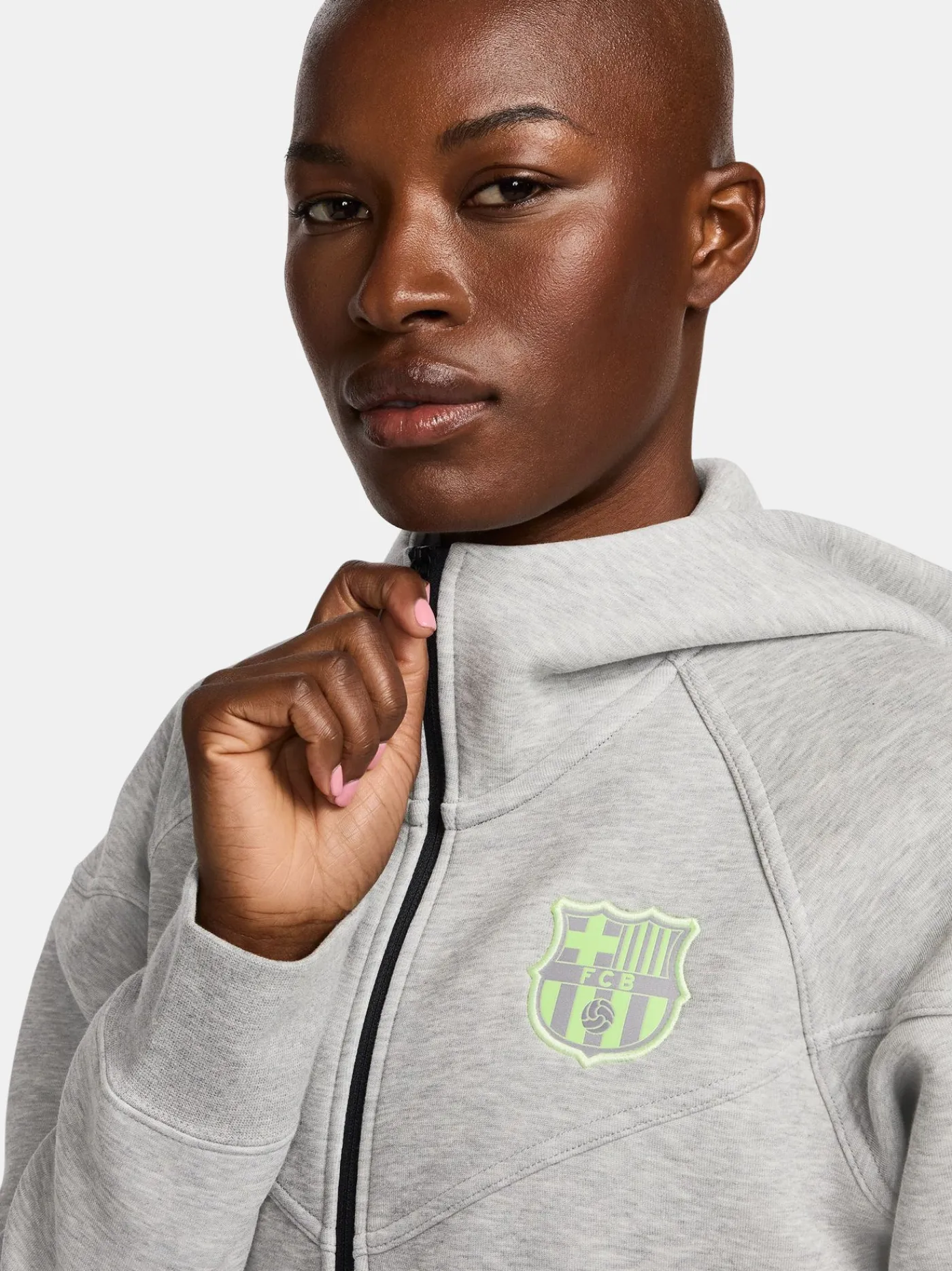 Shop Chaqueta Tech Fleece Barça Nike - Mujer Mujer Chándals | Chándals