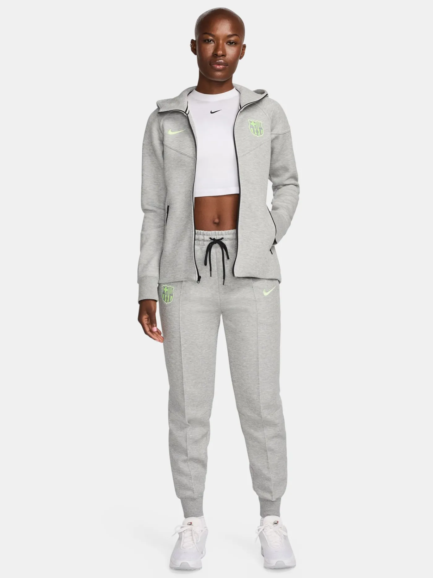 Shop Chaqueta Tech Fleece Barça Nike - Mujer Mujer Chándals | Chándals