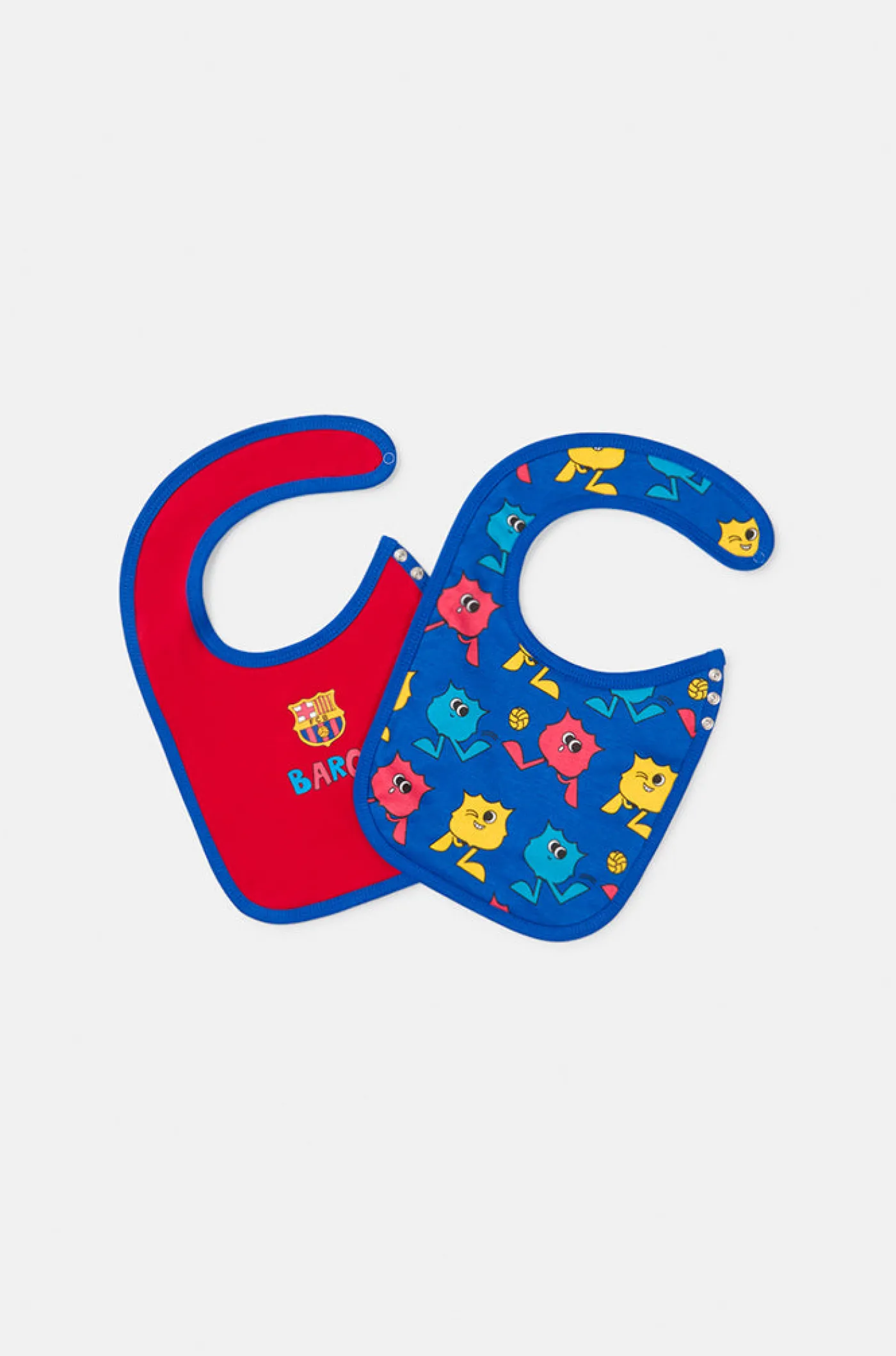 Hot Conjunto de 2 baberos escudo animado Barça – Bebé Niños Bebés