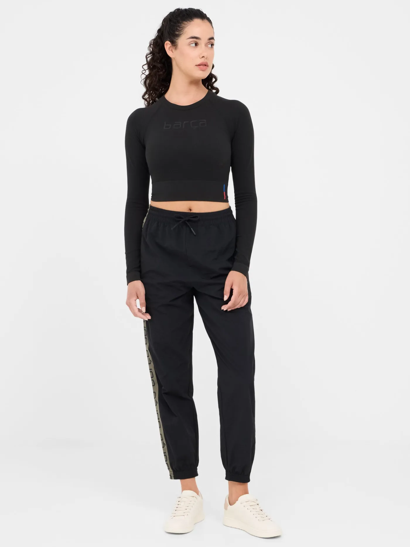 Cheap Crop top negro Barça - Mujer Mujer Camisetas Y Polos | Chándals