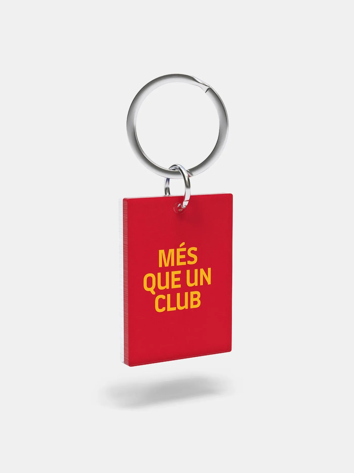 Store Llavero Rectangular - "Més que un club" Llaveros E Imanes