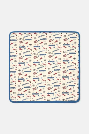 Outlet Muselina reversible algodón Barça – Bebé Niños Bebés