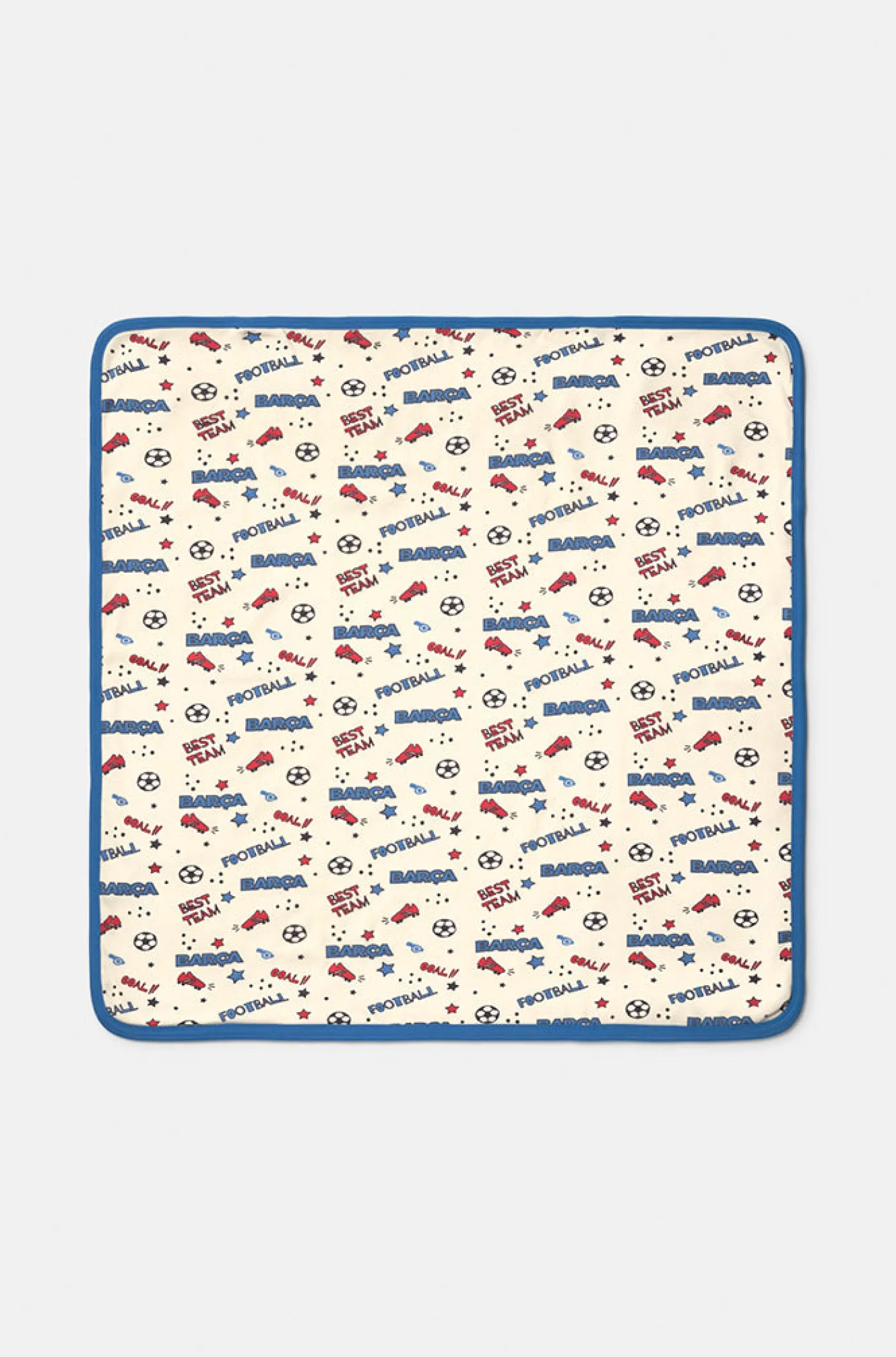 Outlet Muselina reversible algodón Barça – Bebé Niños Bebés