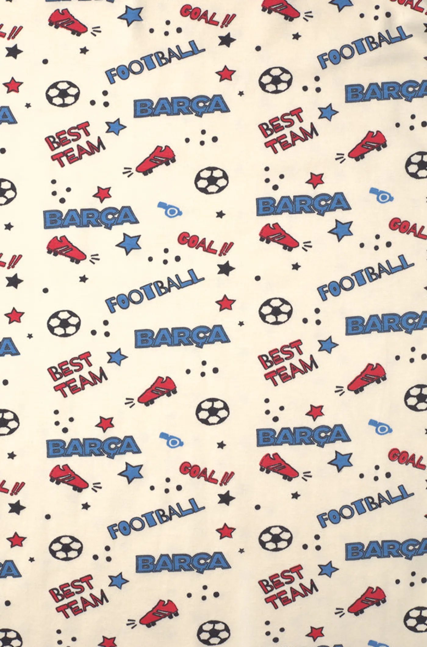 Outlet Muselina reversible algodón Barça – Bebé Niños Bebés