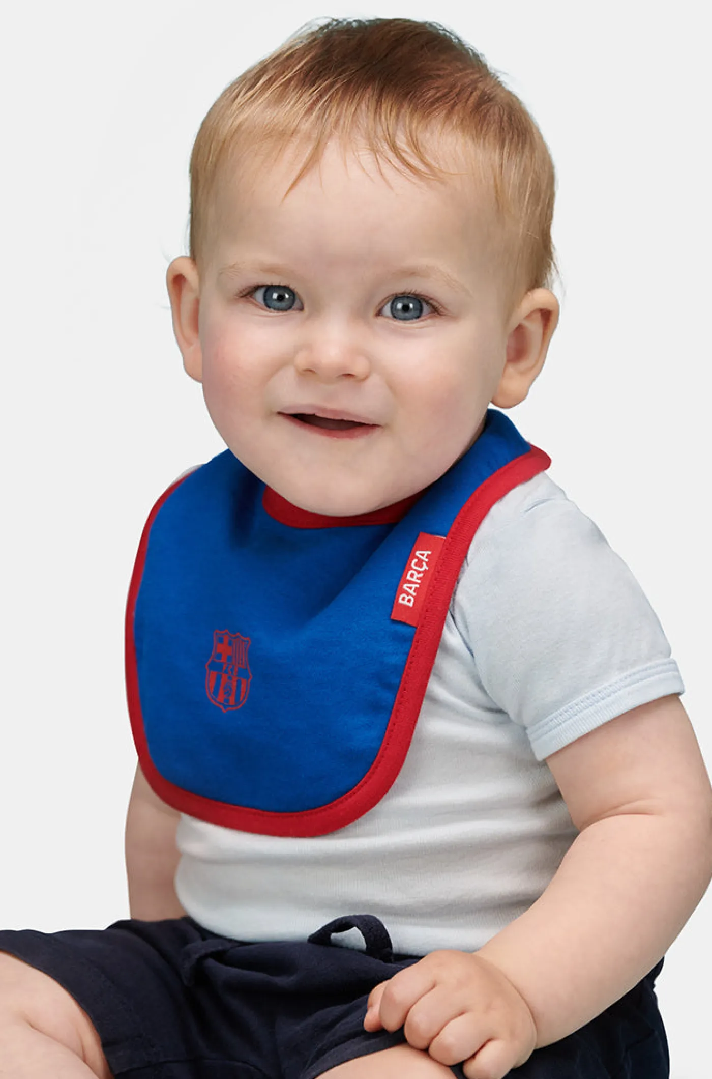 Sale Pack 2 baberos algodón Barça – Bebé Niños Bebés