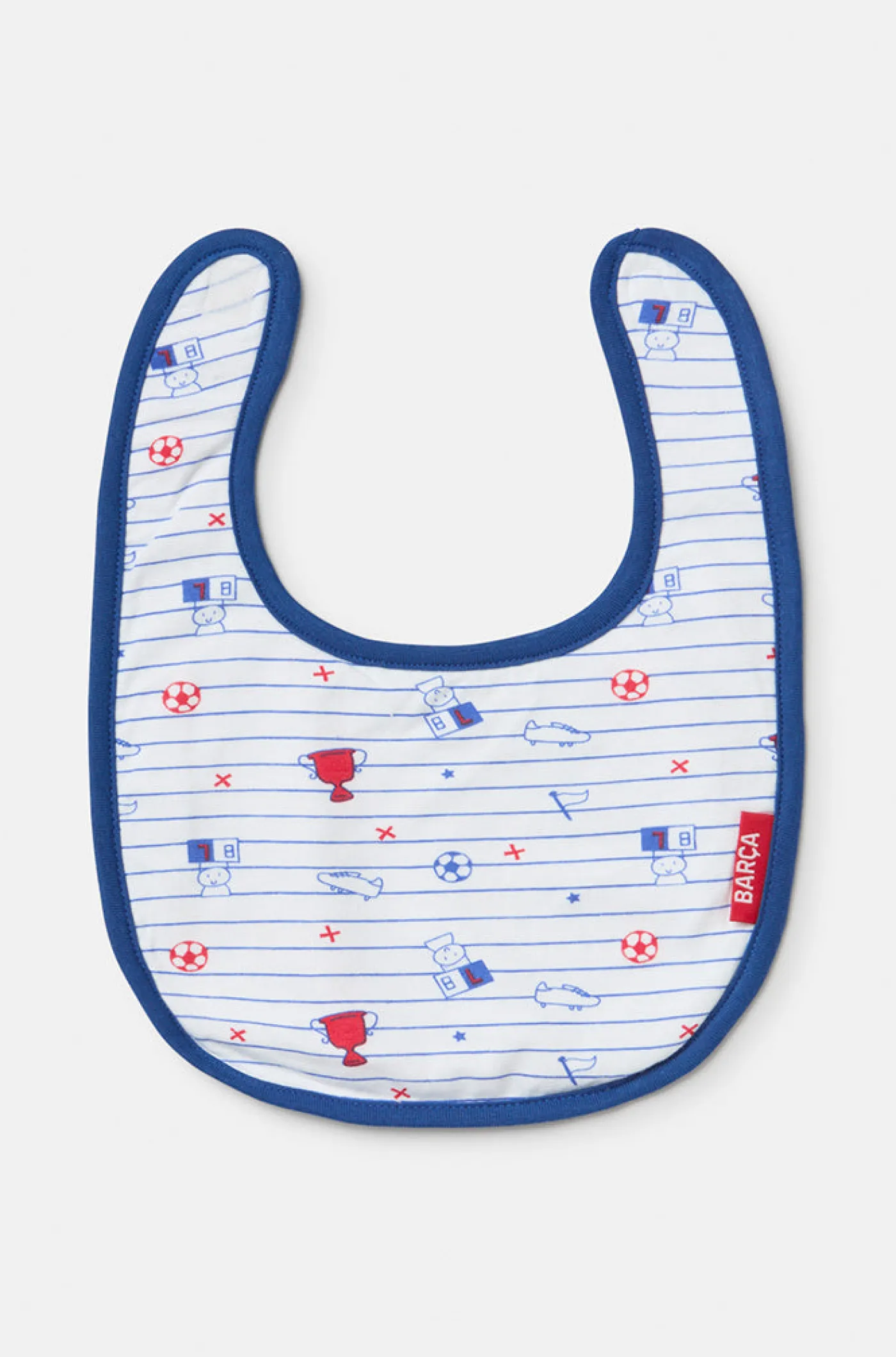 Sale Pack 2 baberos algodón Barça – Bebé Niños Bebés