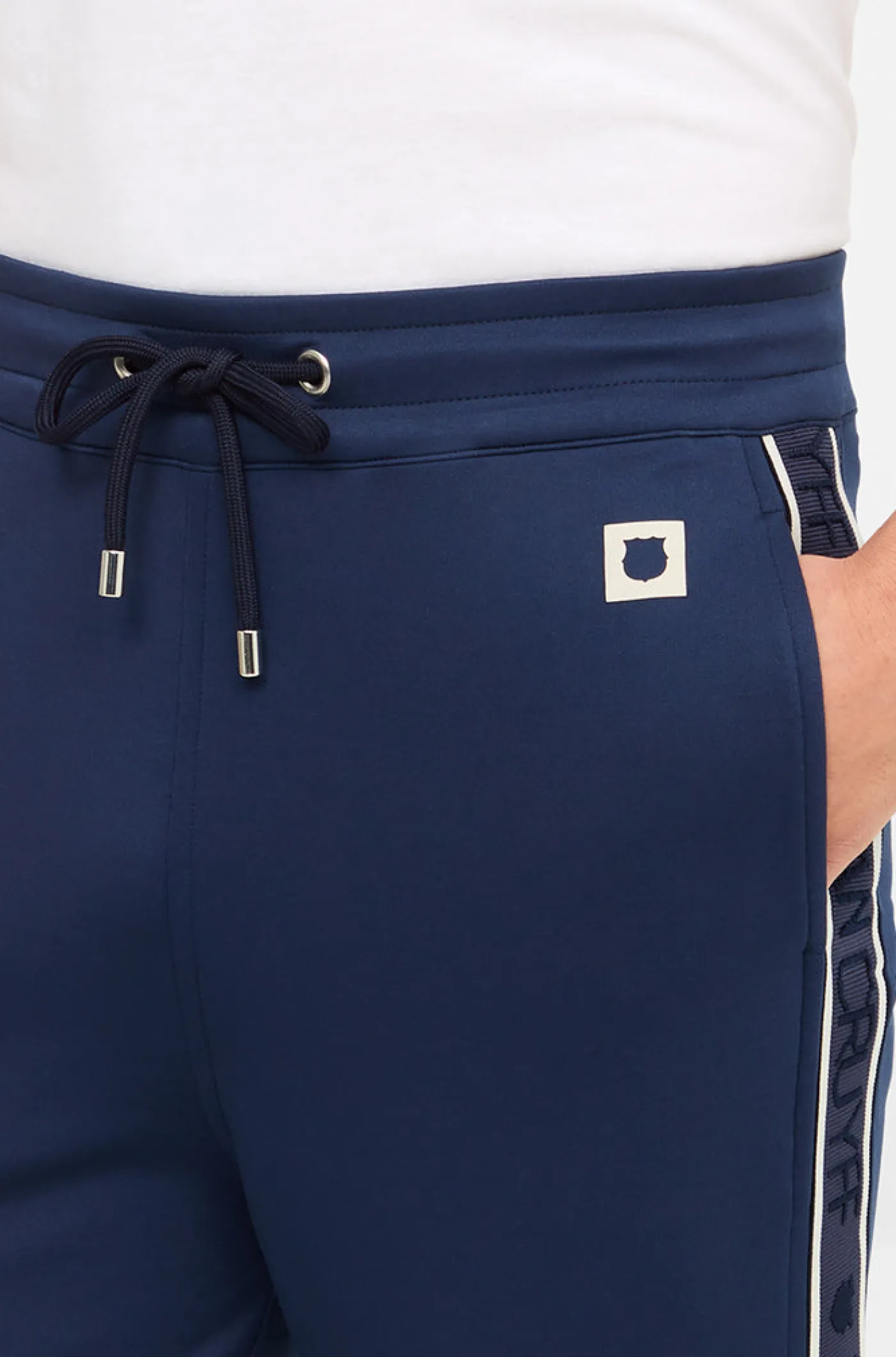 Outlet Pantalón azul Barça + Cruyff Hombre Pantalones Y Shorts