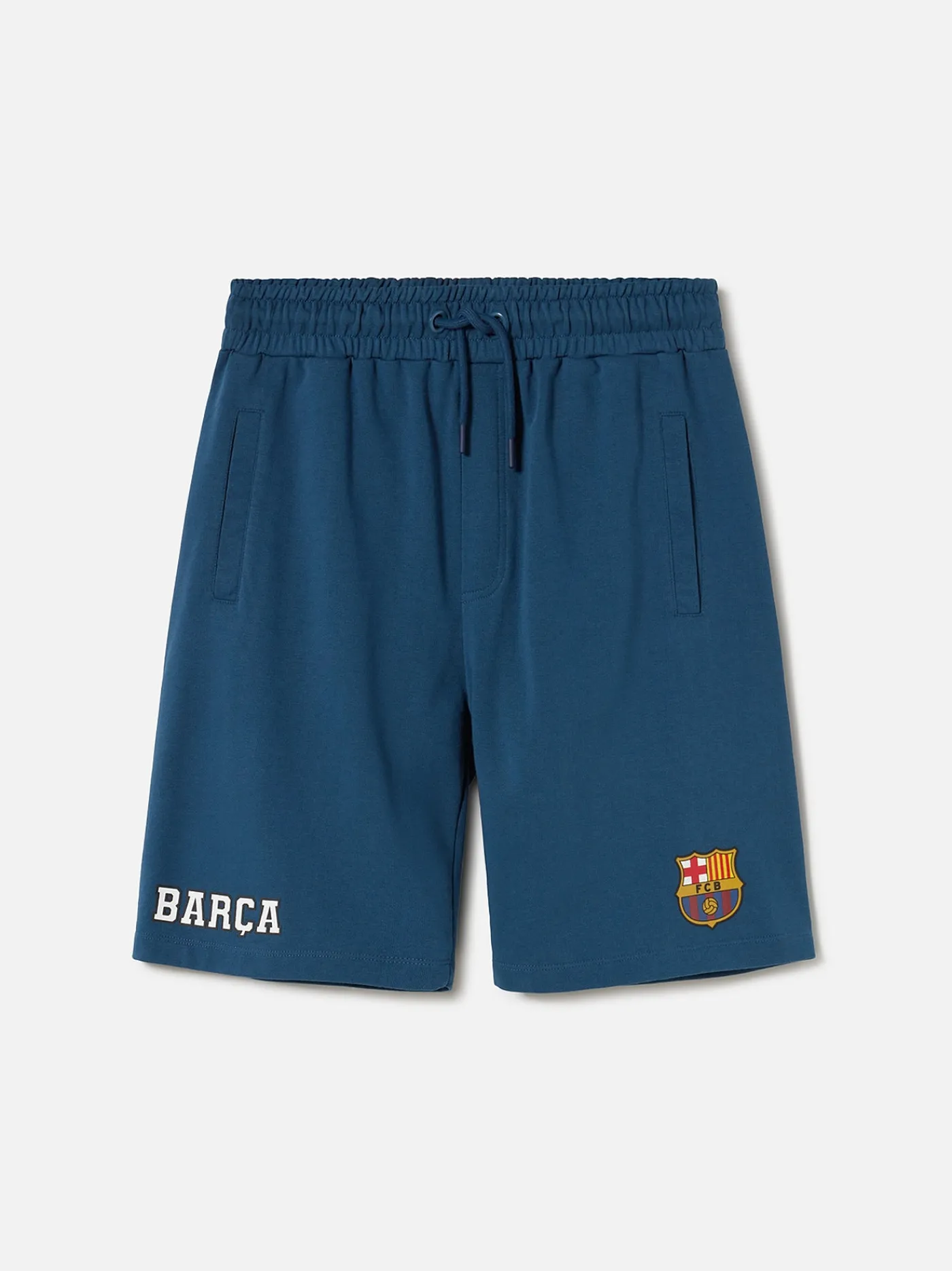 Shop Pantalón corto azul Barça Hombre Pantalones Y Shorts