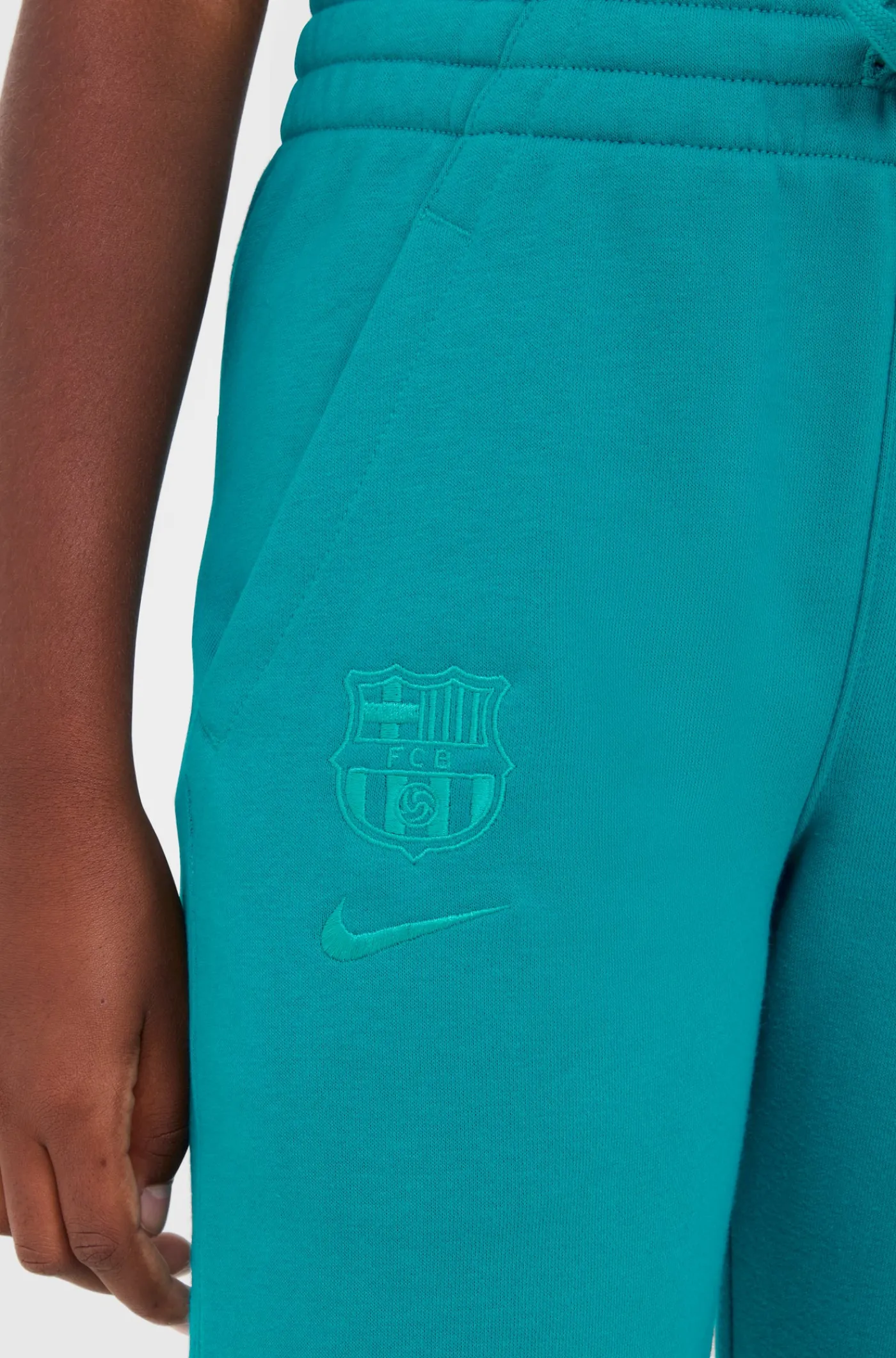 Shop Pantalón escudo verde Barça Nike - Junior Niños Pantalones Y Shorts | Chándals