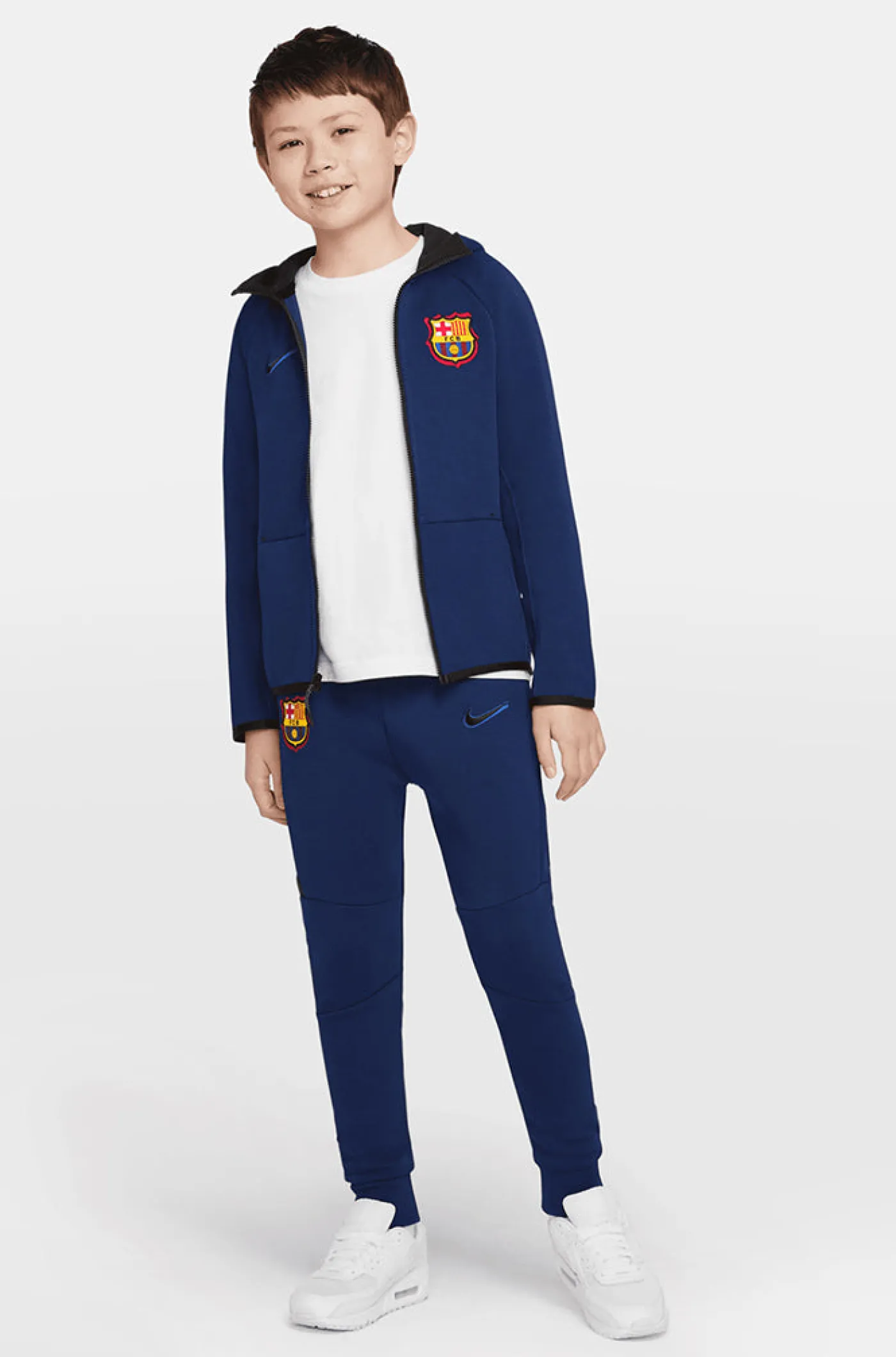Best Pantalón marino Barça Nike - Junior Niños Pantalones Y Shorts | Chándals
