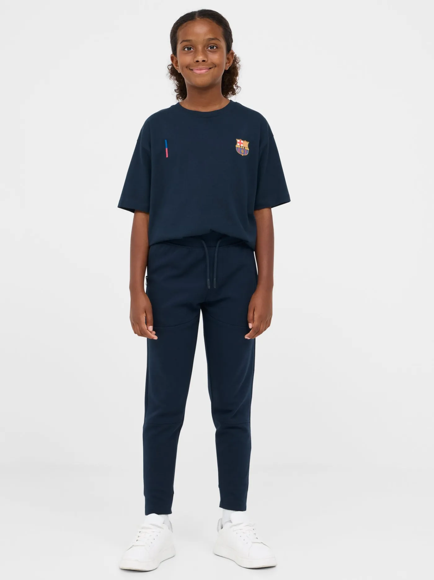 Sale Pantalón navy Barça – Junior Niños Pantalones Y Shorts | Chándals