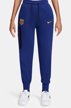 Best Sale Pantalón tech azul Barça Nike - Mujer Mujer Pantalones Y Shorts