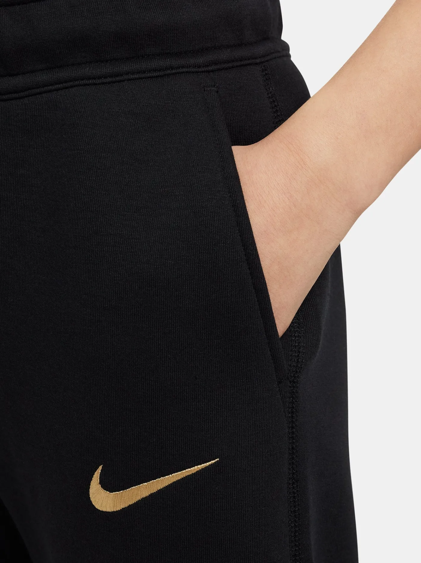 Flash Sale Pantalón tech fleece escudo negro Barça Nike - Junior Niños Pantalones Y Shorts | Chándals