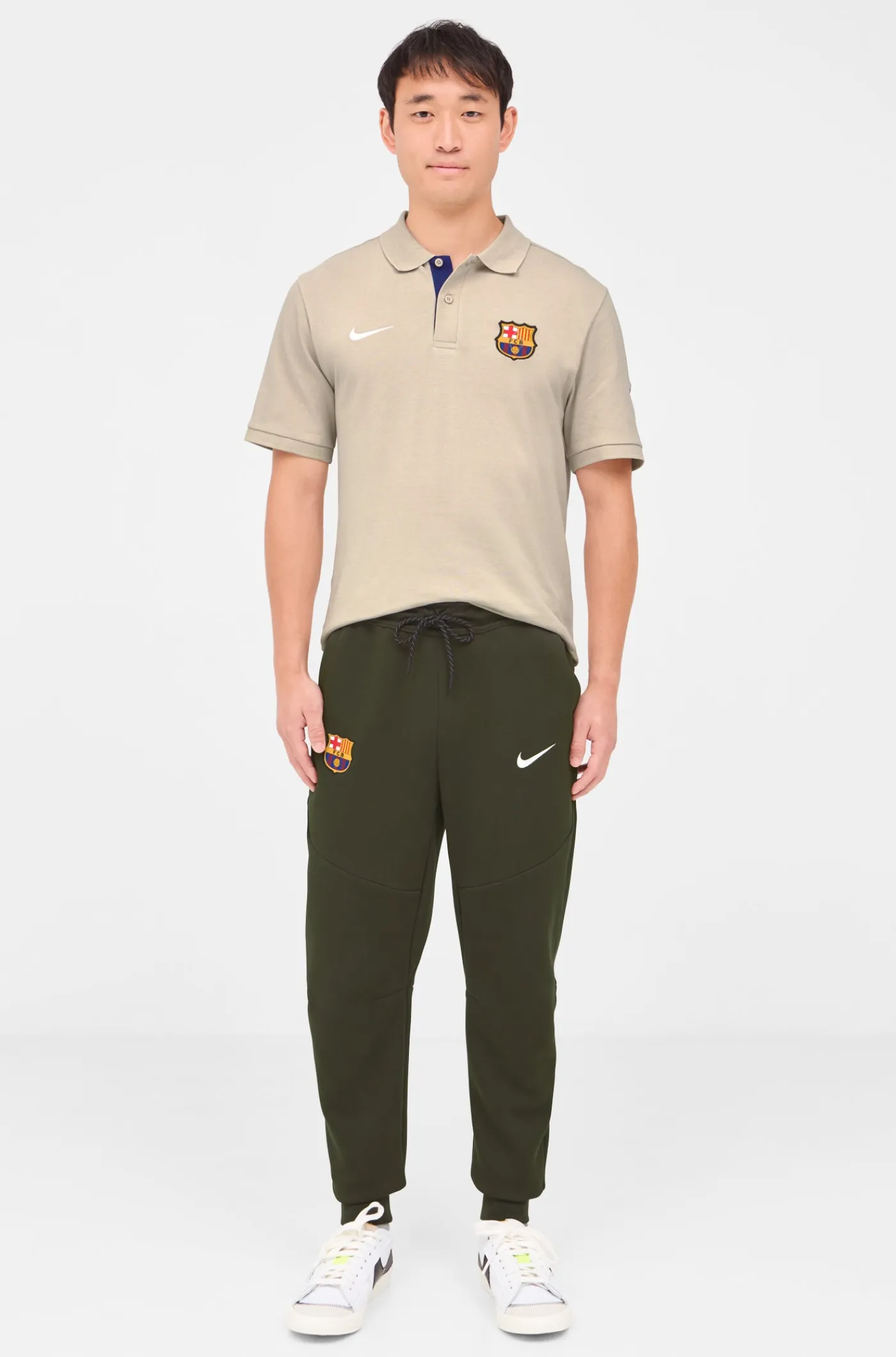 Hot Pantalón verde Barça Nike Hombre Pantalones Y Shorts