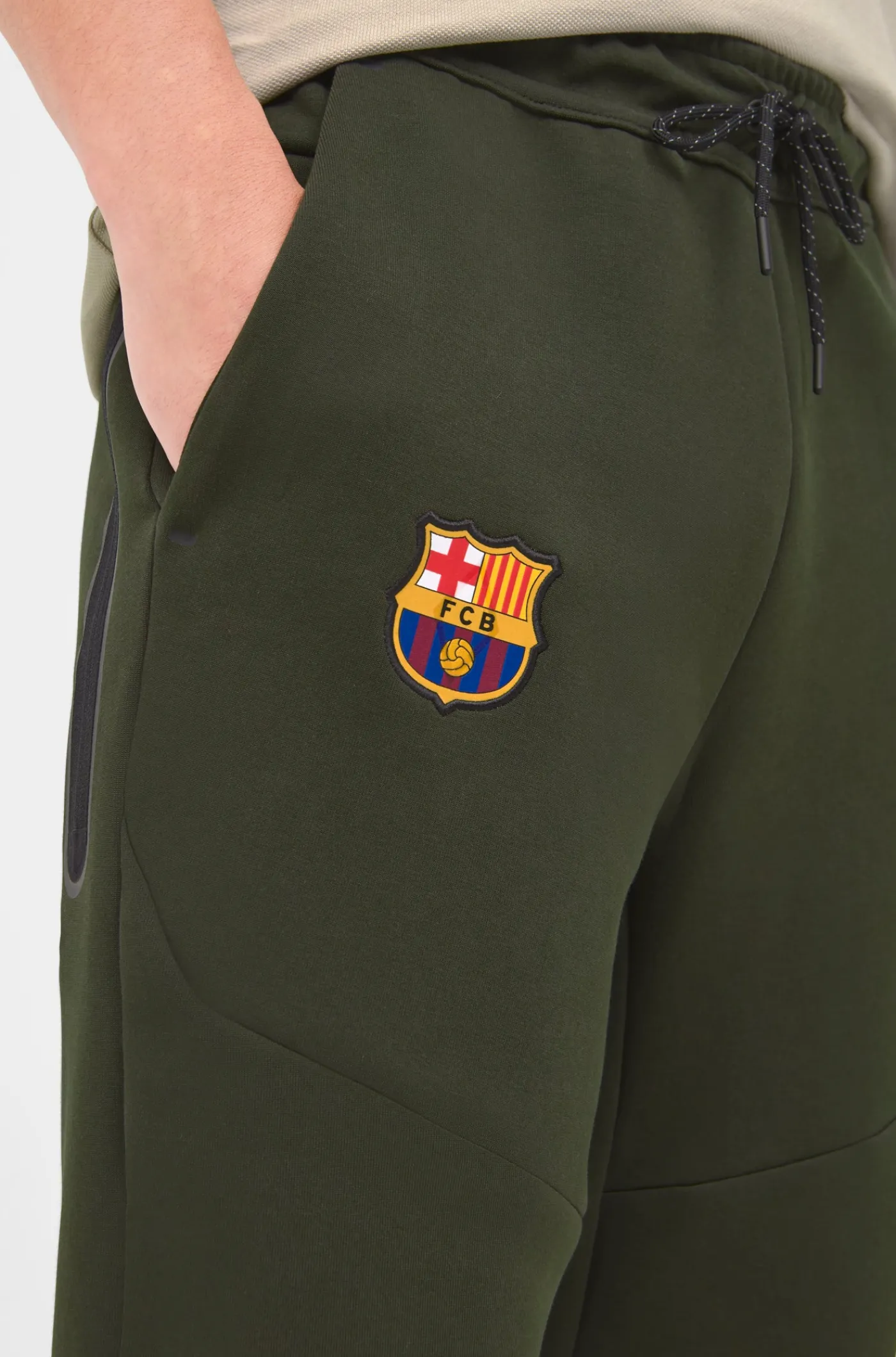 Hot Pantalón verde Barça Nike Hombre Pantalones Y Shorts