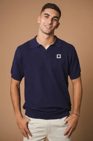 Best Sale Polo azul Barça Cruyff "9" Hombre Camisetas Y Polos