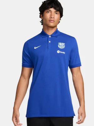 Online Polo azul Barça Nike Hombre Camisetas Y Polos