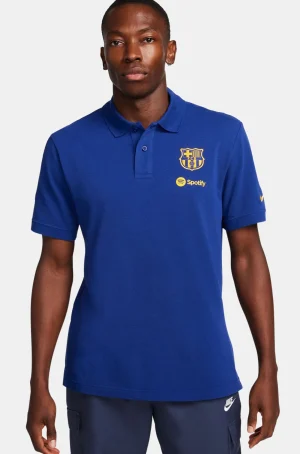 Shop Polo escudo azul Barça Nike Hombre Camisetas Y Polos