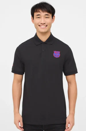 Cheap Polo escudo contraste Barça Nike Hombre Camisetas Y Polos