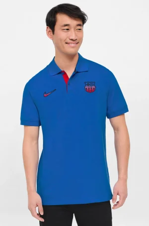 Best Polo escudo contraste Barça Nike Hombre Camisetas Y Polos