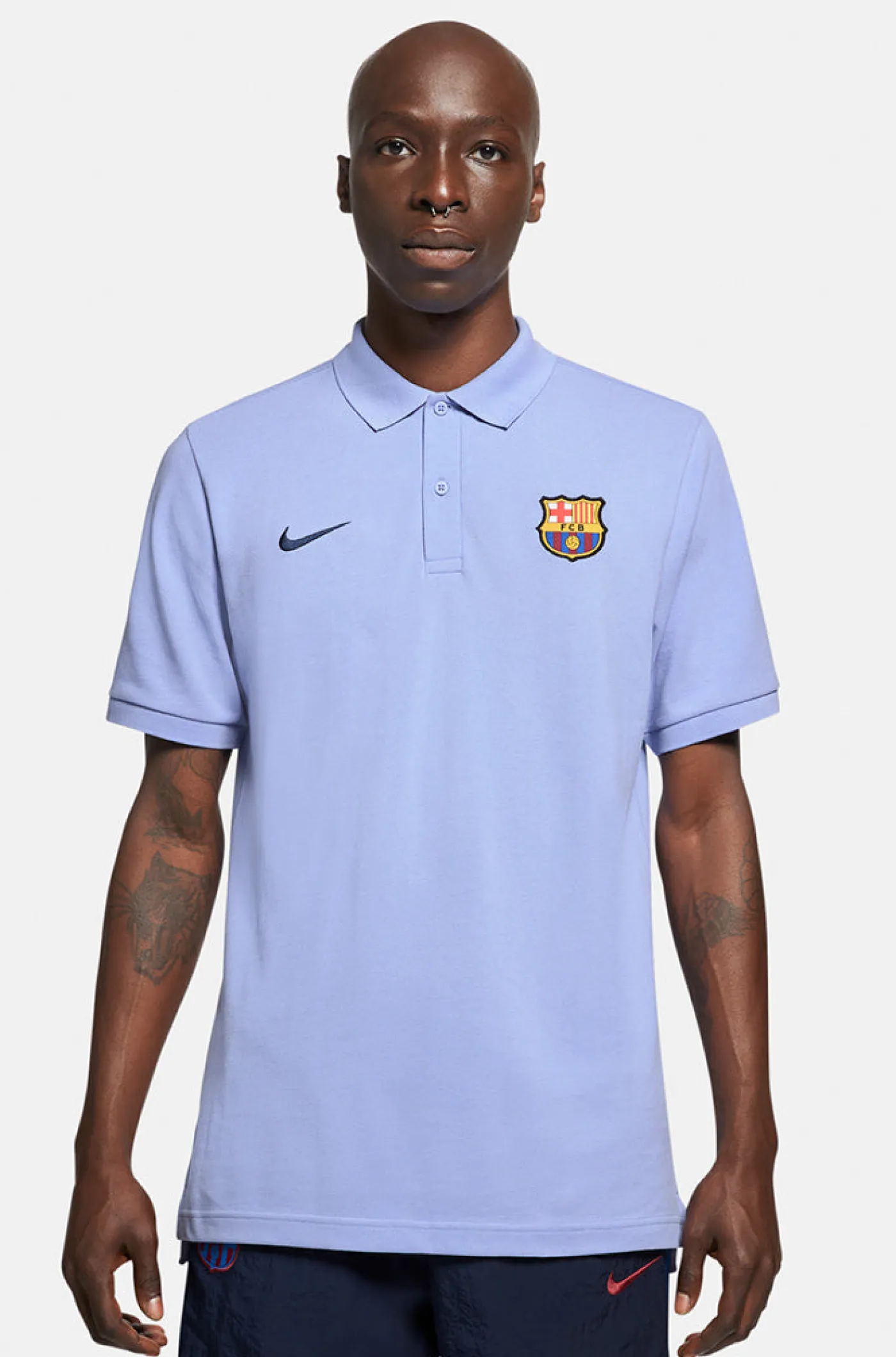 Fashion Polo malva Barça Nike Hombre Camisetas Y Polos