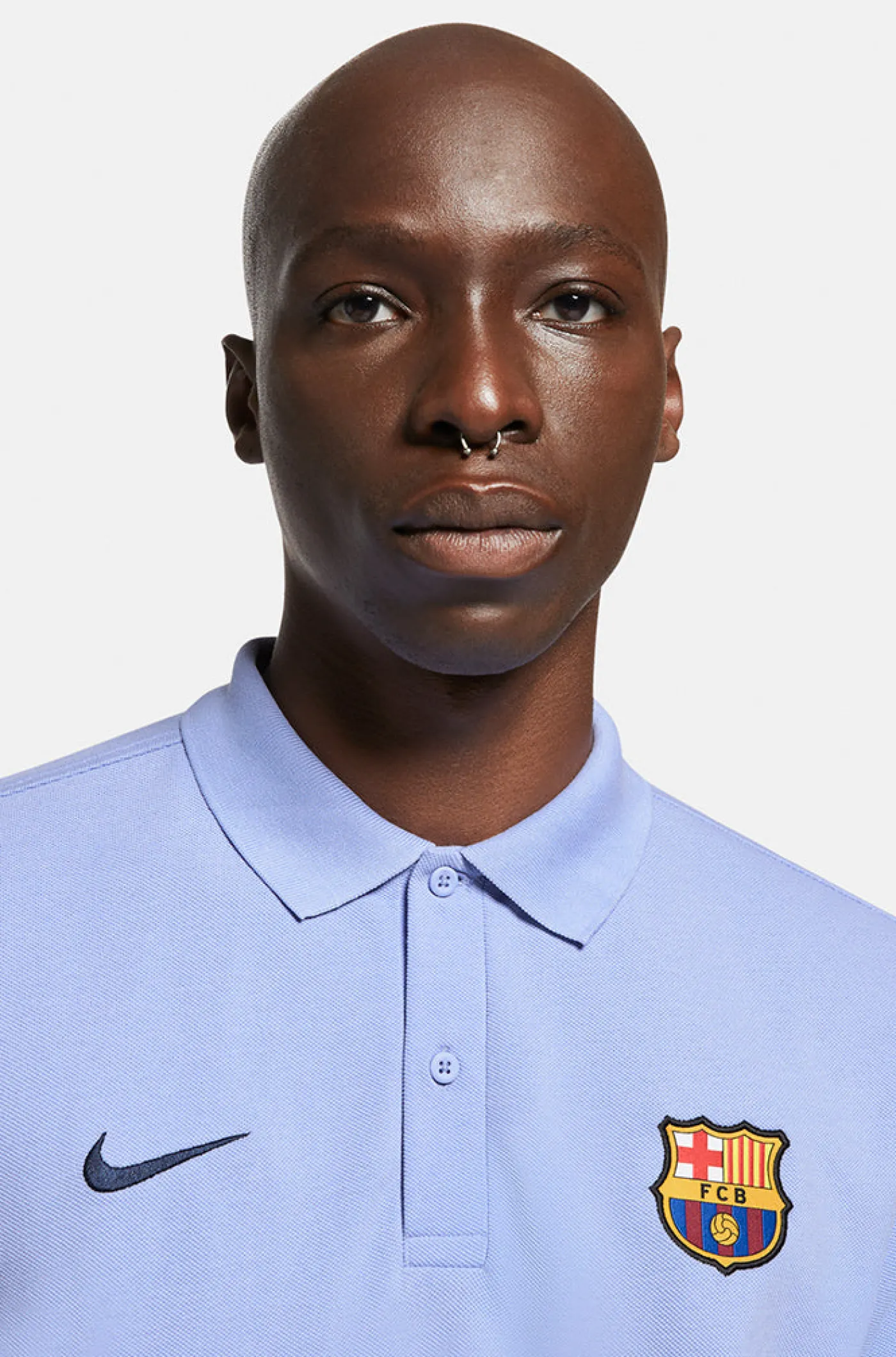 Fashion Polo malva Barça Nike Hombre Camisetas Y Polos