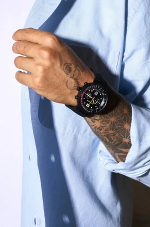 Hot Reloj negro The Club Relojes Y Joyería