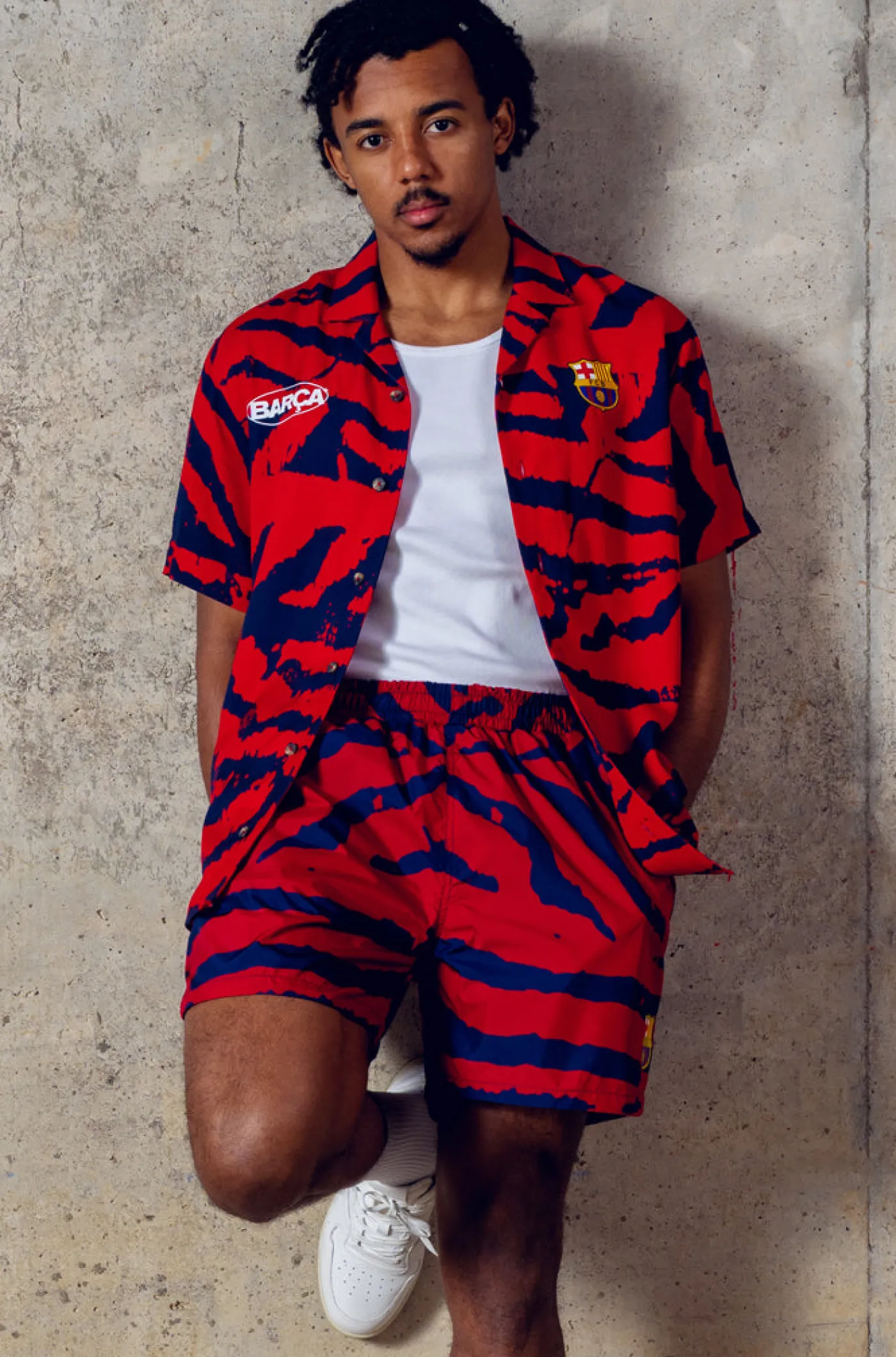 Best Sale Shorts de baño escudo Barça Hombre Pantalones Y Shorts