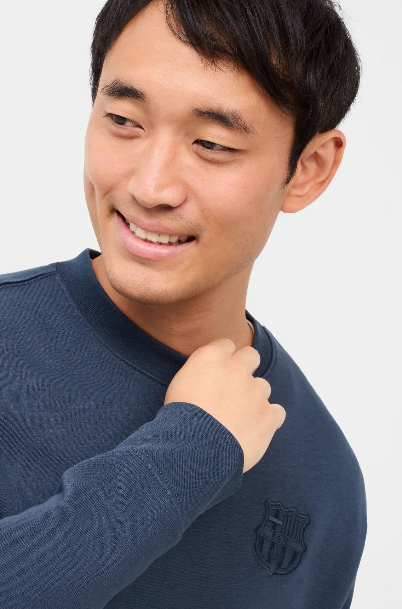 Flash Sale Sudadera azul Barça Nike Hombre Sudaderas | Chándals