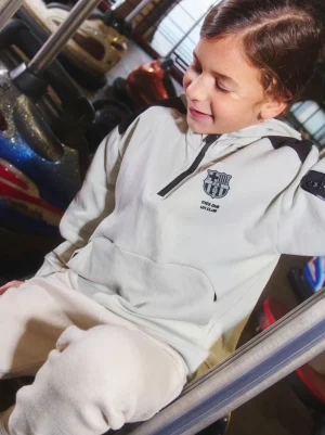 Outlet Sudadera Barça con cremallera – Junior Niños Sudaderas | Chándals