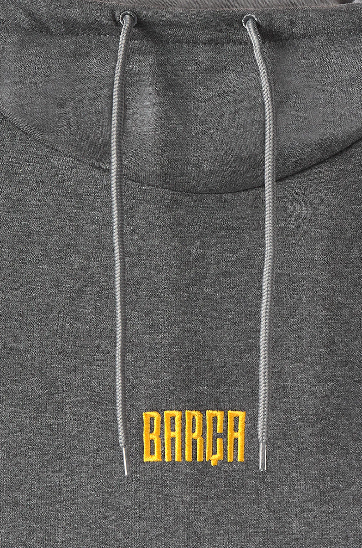 Best Sudadera canguro “Barça” - Gris jaspeado Hombre Sudaderas
