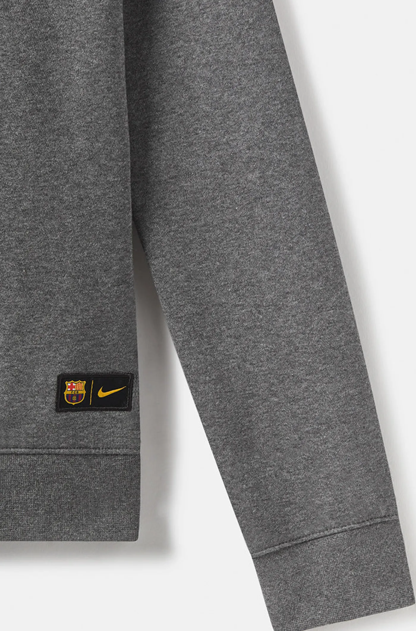 Best Sudadera canguro “Barça” - Gris jaspeado Hombre Sudaderas