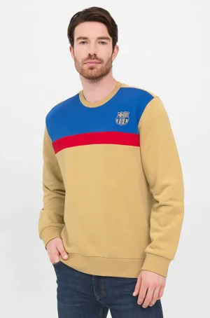 Best Sale Sudadera Color Block Barça Hombre Sudaderas