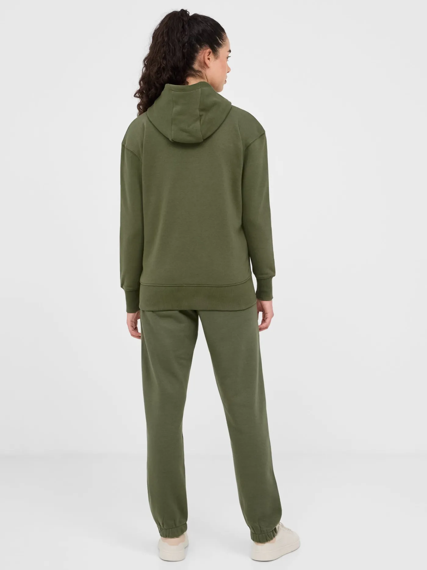 Sale Sudadera con capucha caqui Barça - Mujer Mujer Sudaderas Y Jerséis | Chándals