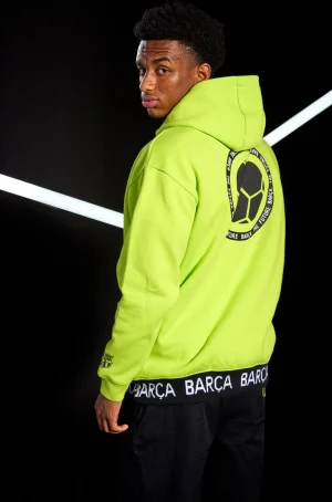 Clearance Sudadera con capucha lima Barça - Numerology Hombre Sudaderas