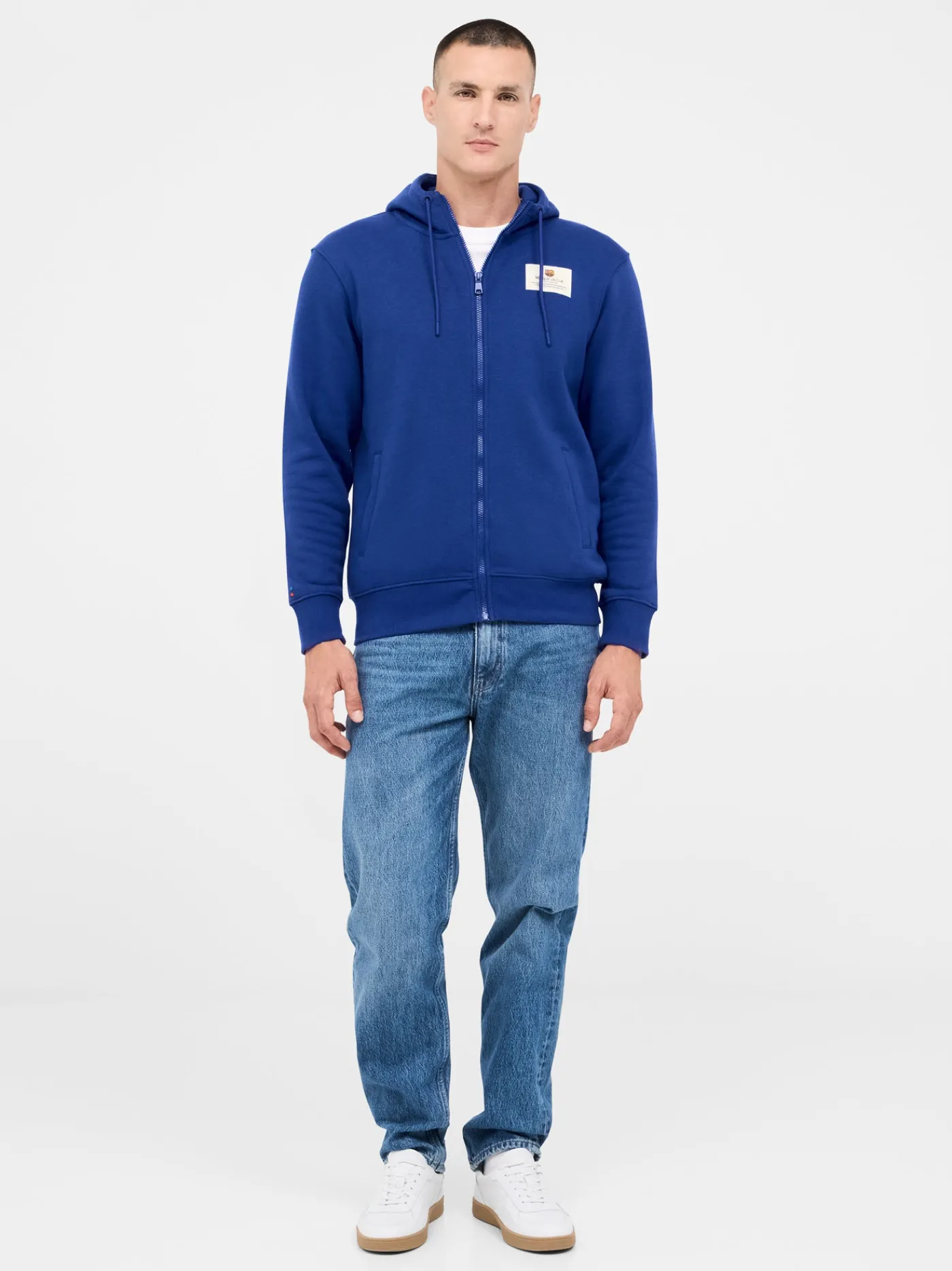 Outlet Sudadera con capucha royal Barça Hombre Sudaderas