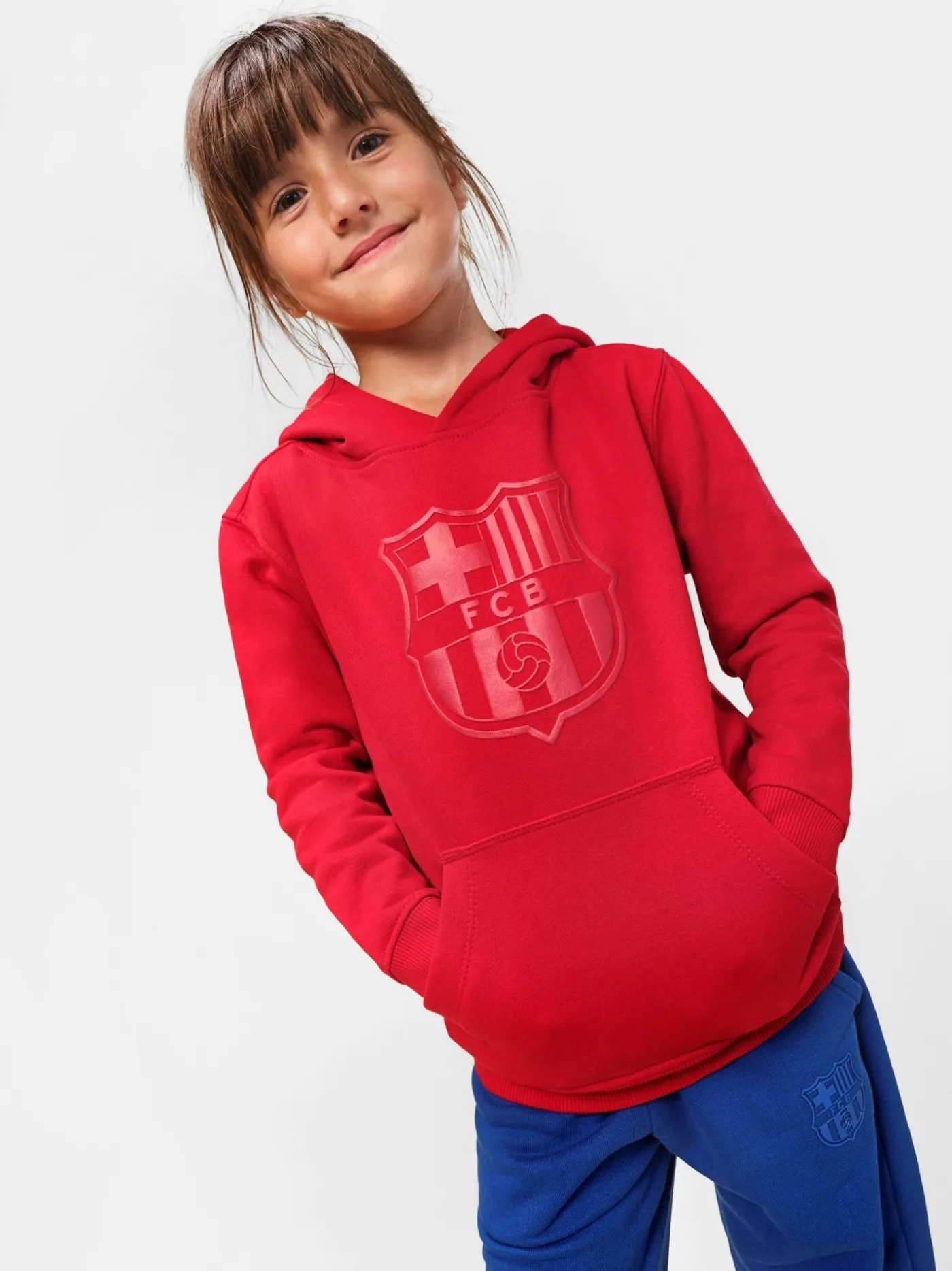 Online Sudadera escudo grana Barça - Junior Niños Sudaderas