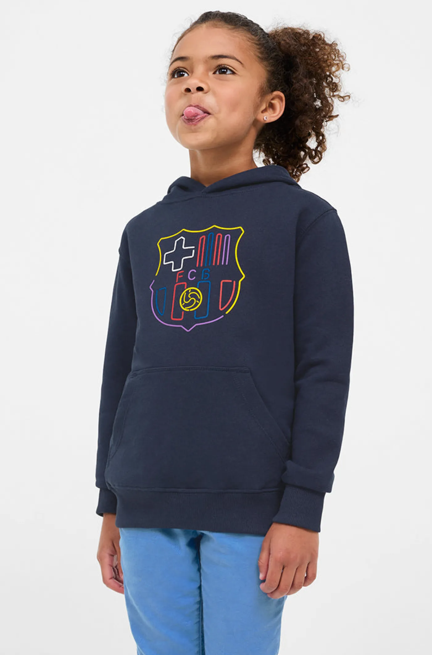 Online Sudadera escudo multicolor Barça - Júnior Niños Sudaderas