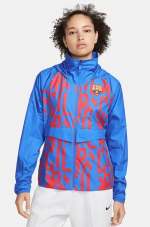 Clearance Sudadera estampada Barça Nike - Mujer Mujer Abrigos Y Chaquetas