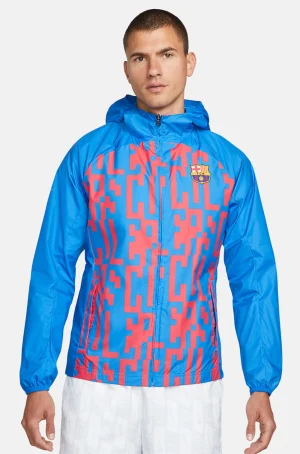 Fashion Sudadera estampada Barça Nike Hombre Abrigos Y Chaquetas