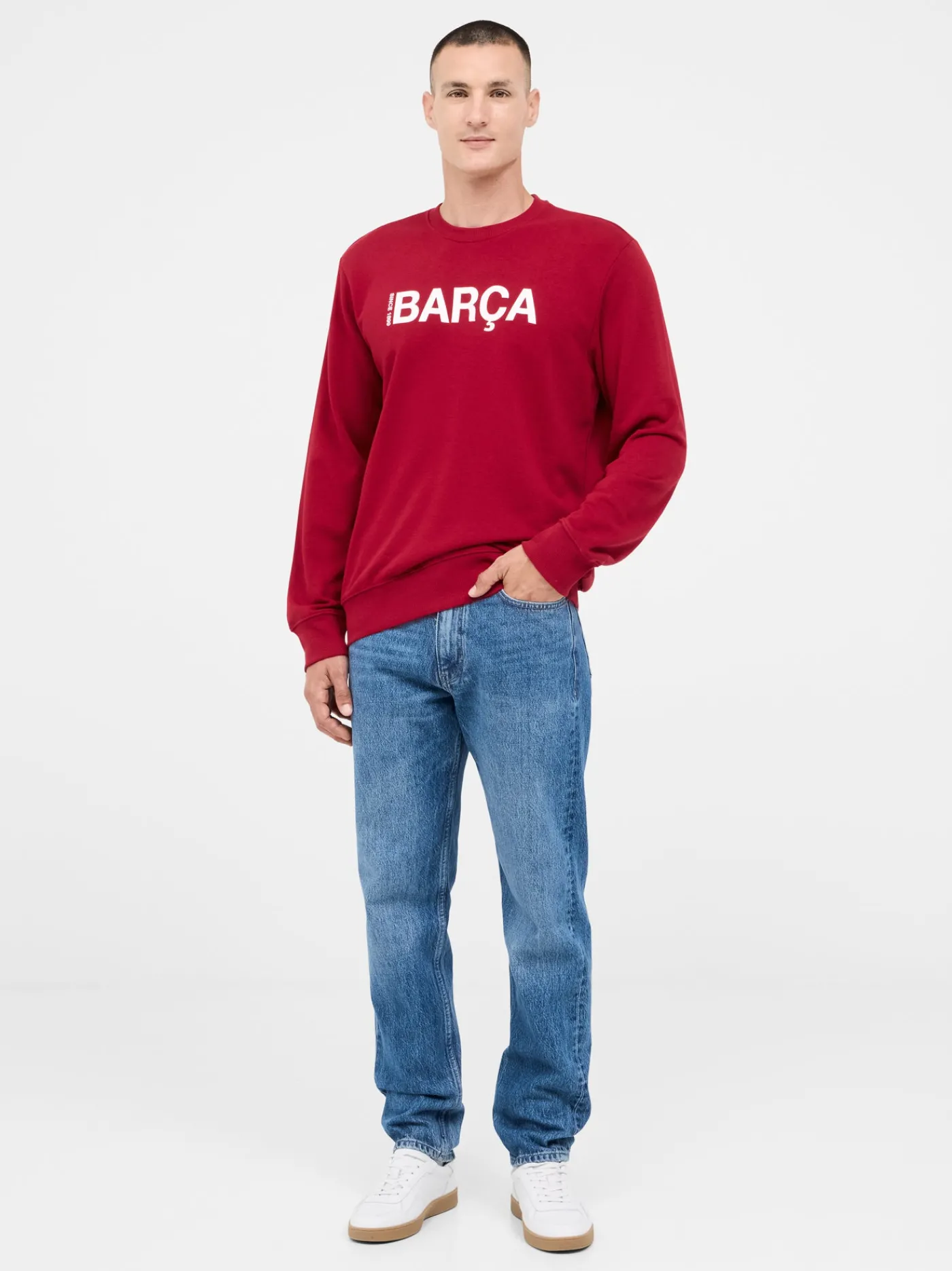 Best Sudadera grana Barça Since Hombre Sudaderas