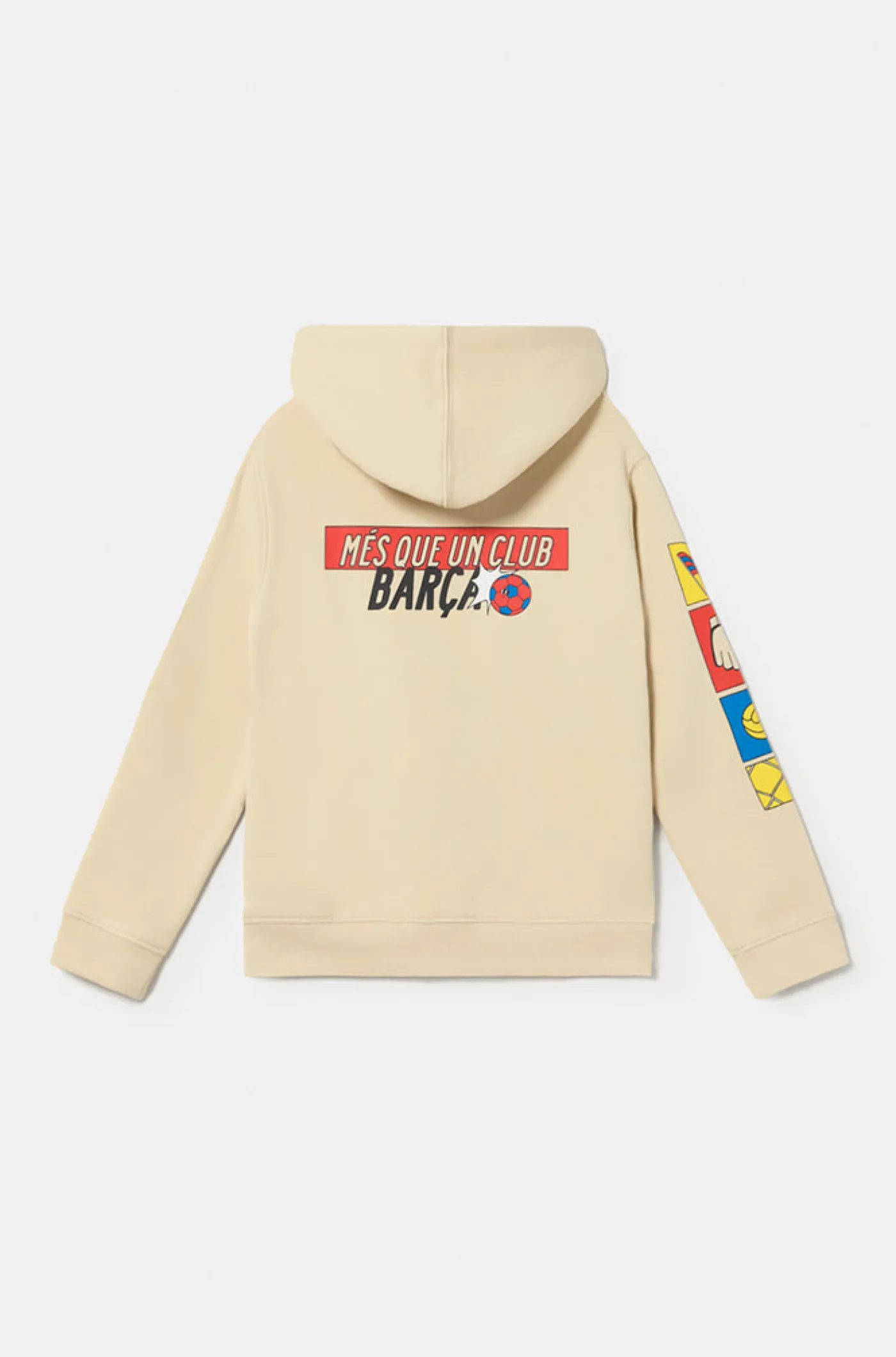 New Sudadera motivos beige Barça - Júnior Niños Sudaderas | Chándals