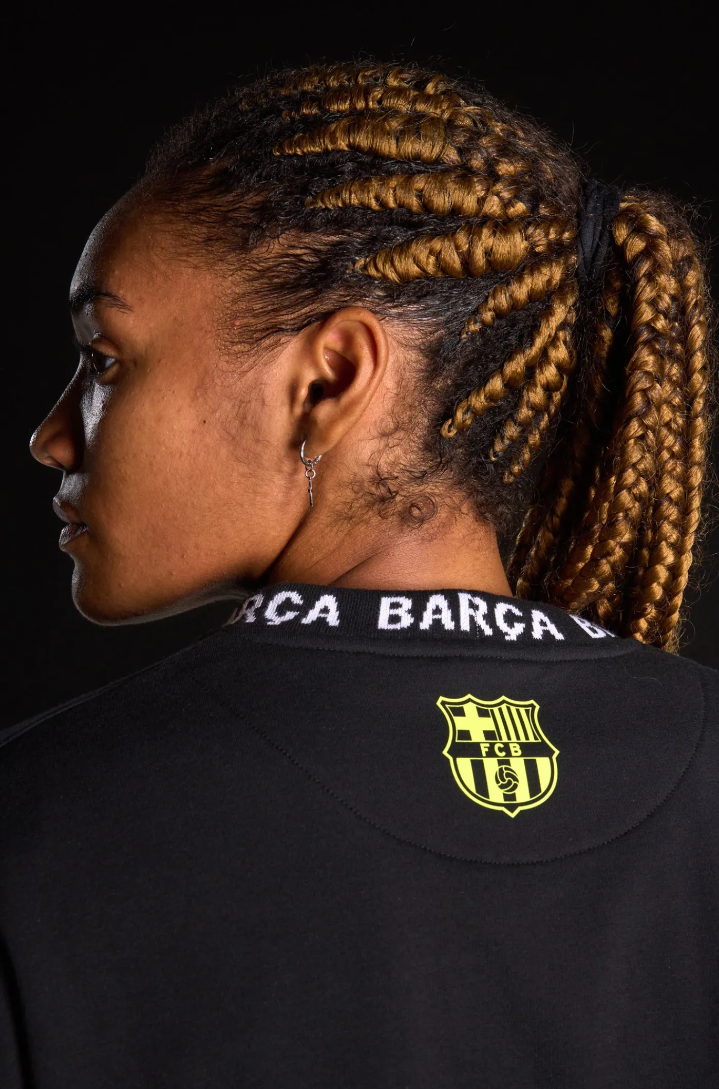 Flash Sale Sudadera negra Barça - Numerology Mujer Sudaderas Y Jerséis