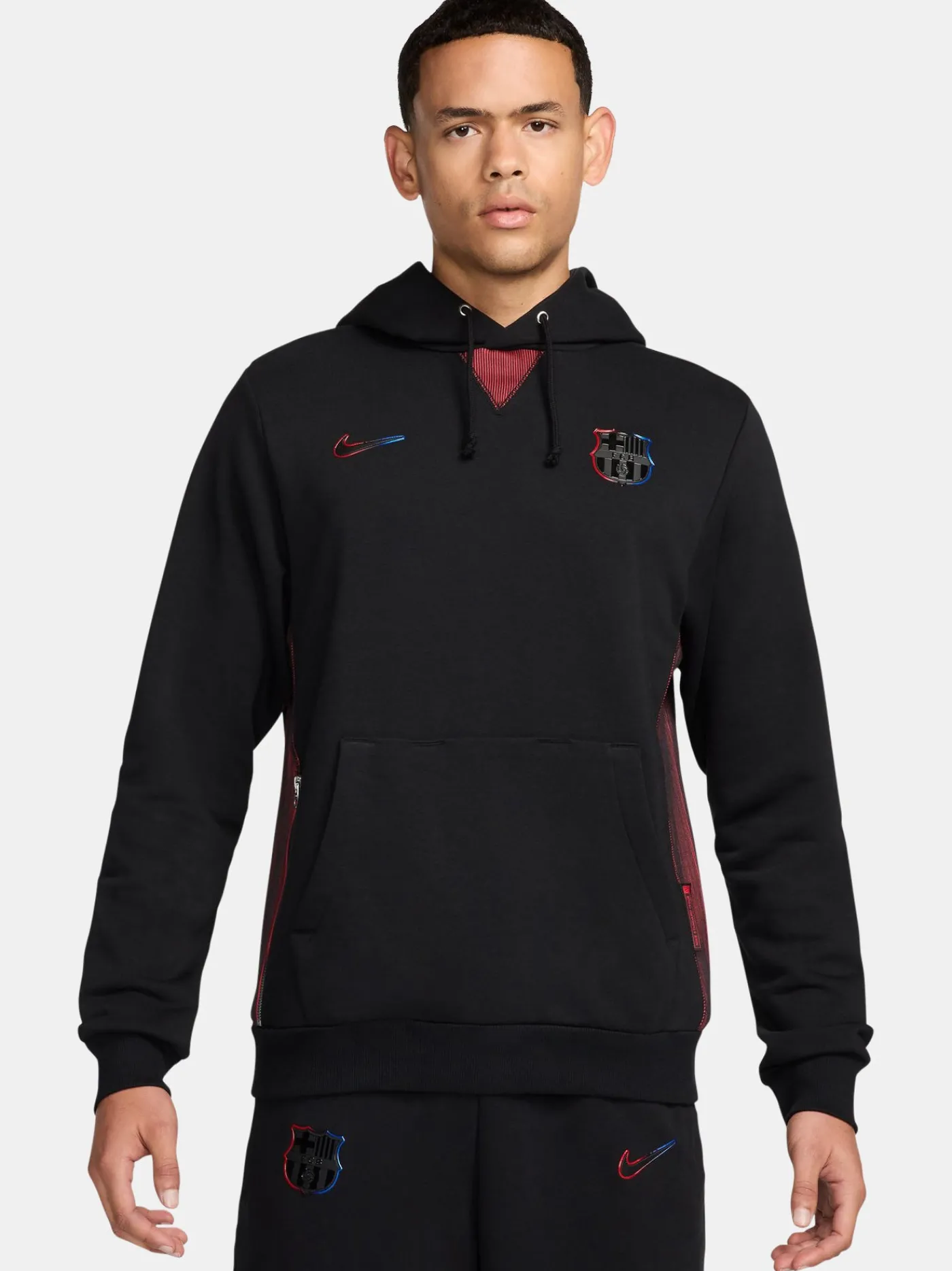 Best Sudadera negra Barça Nike Hombre Sudaderas | Chándals
